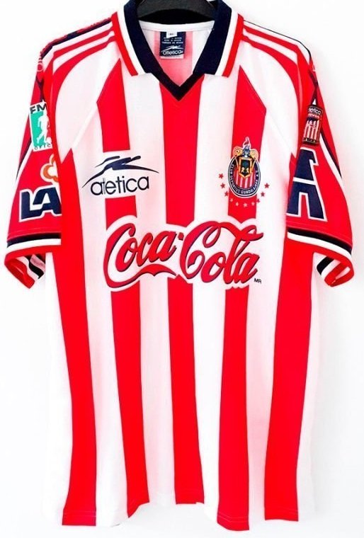 Camisa I Chivas Guadalajara 1998 Atlética Retro